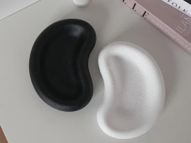 Molde silicona bandeja media luna redondeada